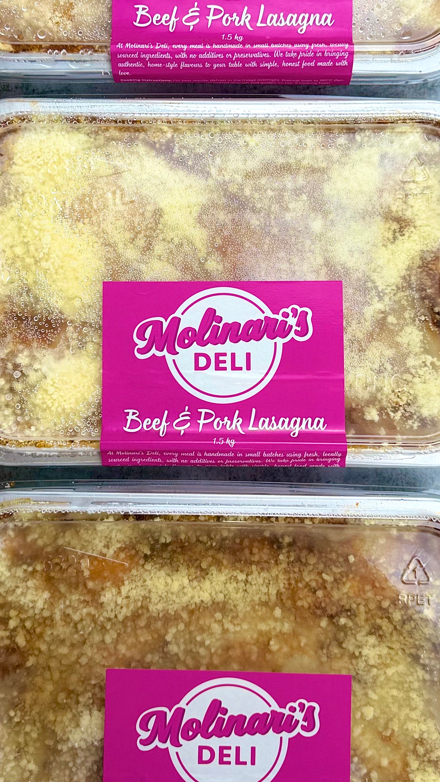 Beef & Pork Lasagna 1.5 kg