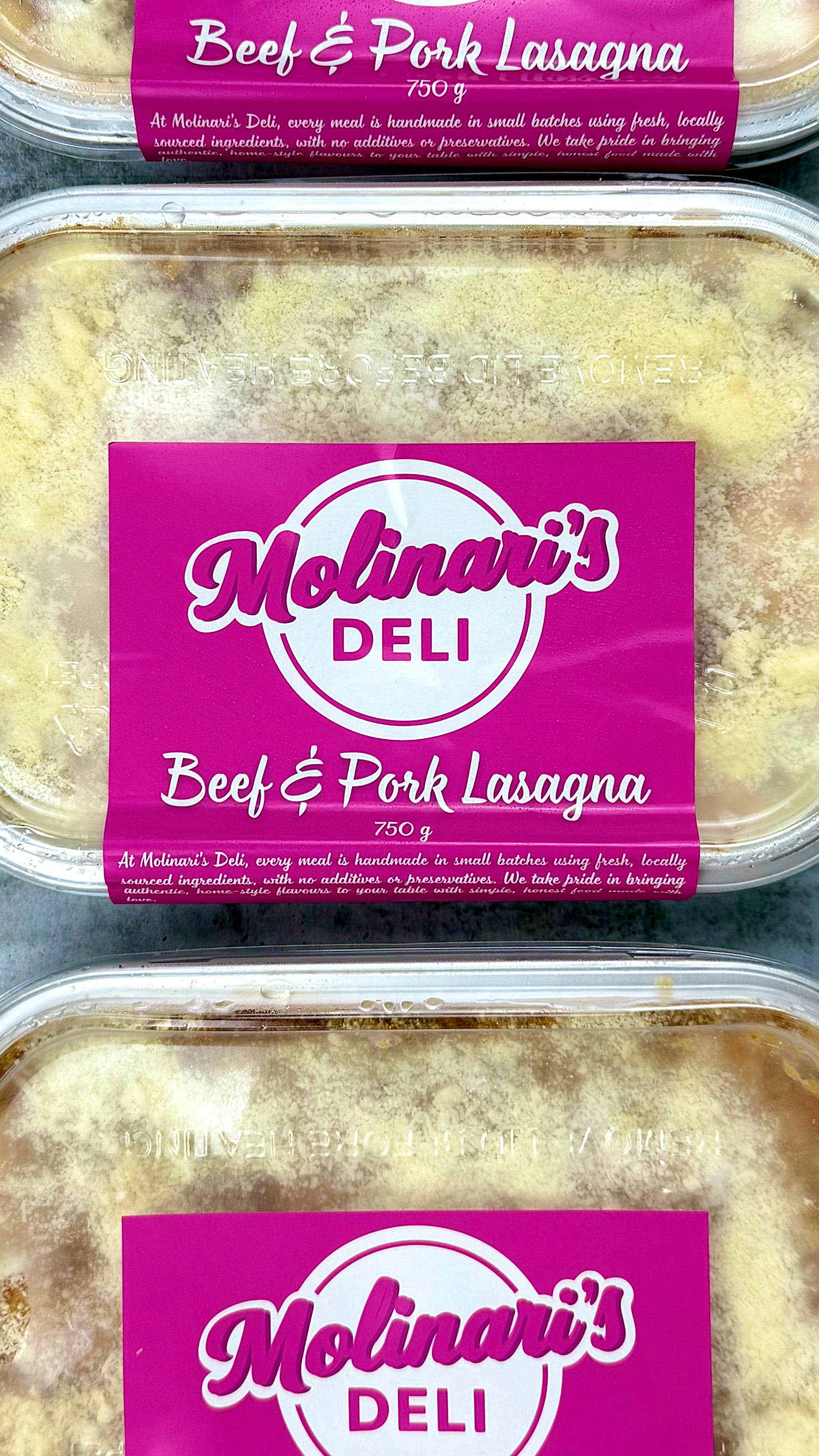 Beef & Pork Lasagna 750g