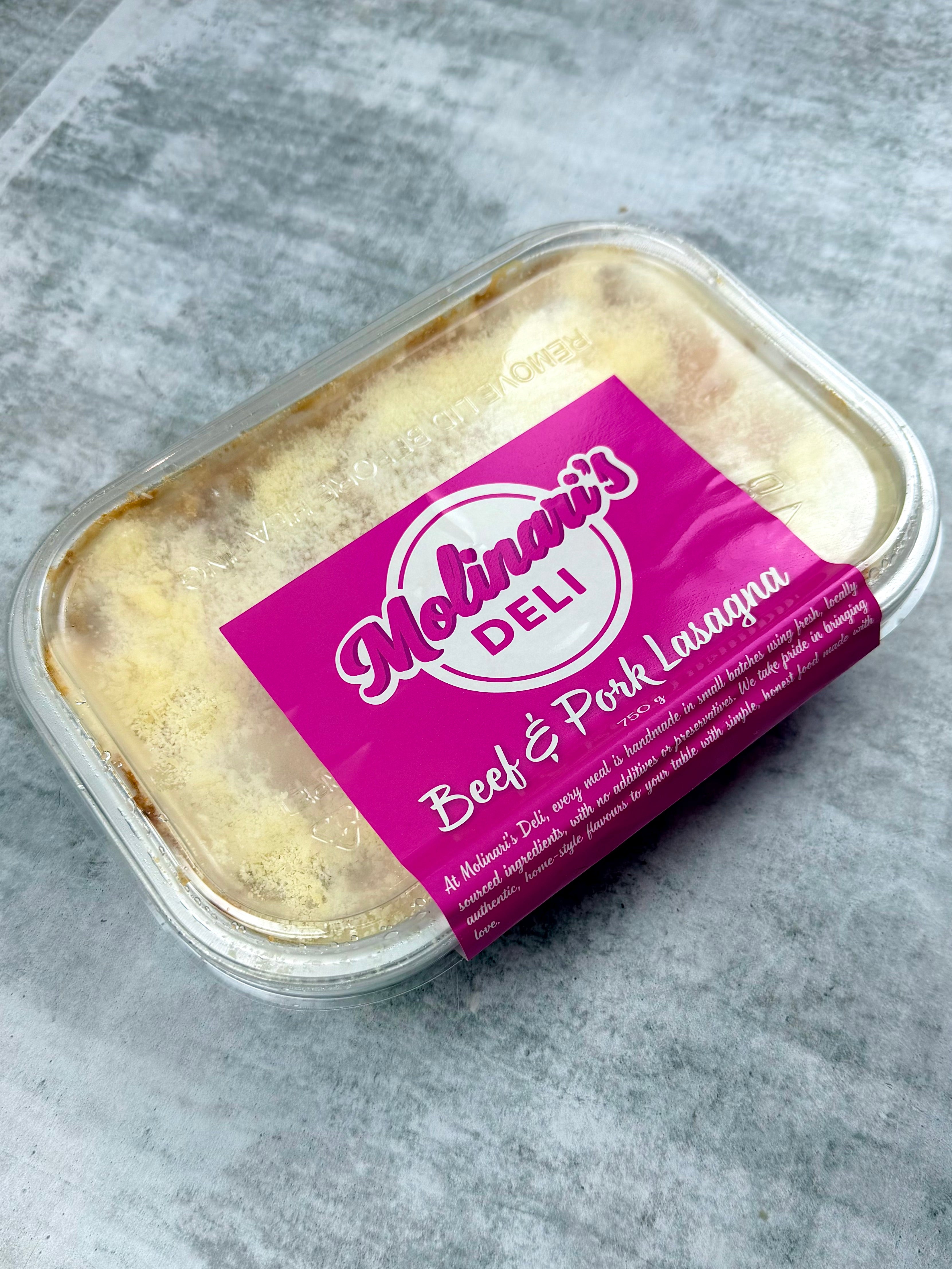 Beef & Pork Lasagna 750g