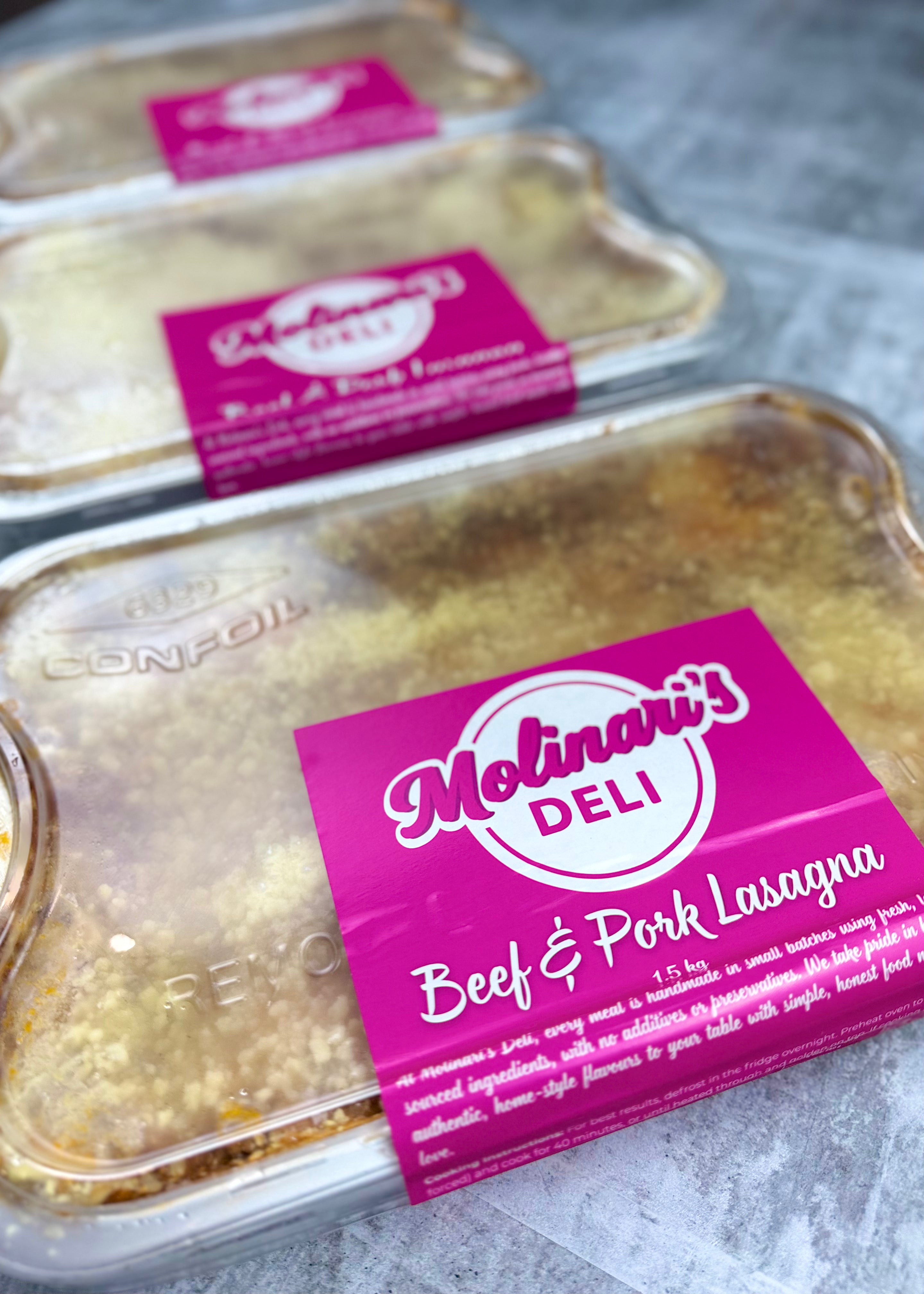 Beef & Pork Lasagna 1.5 kg